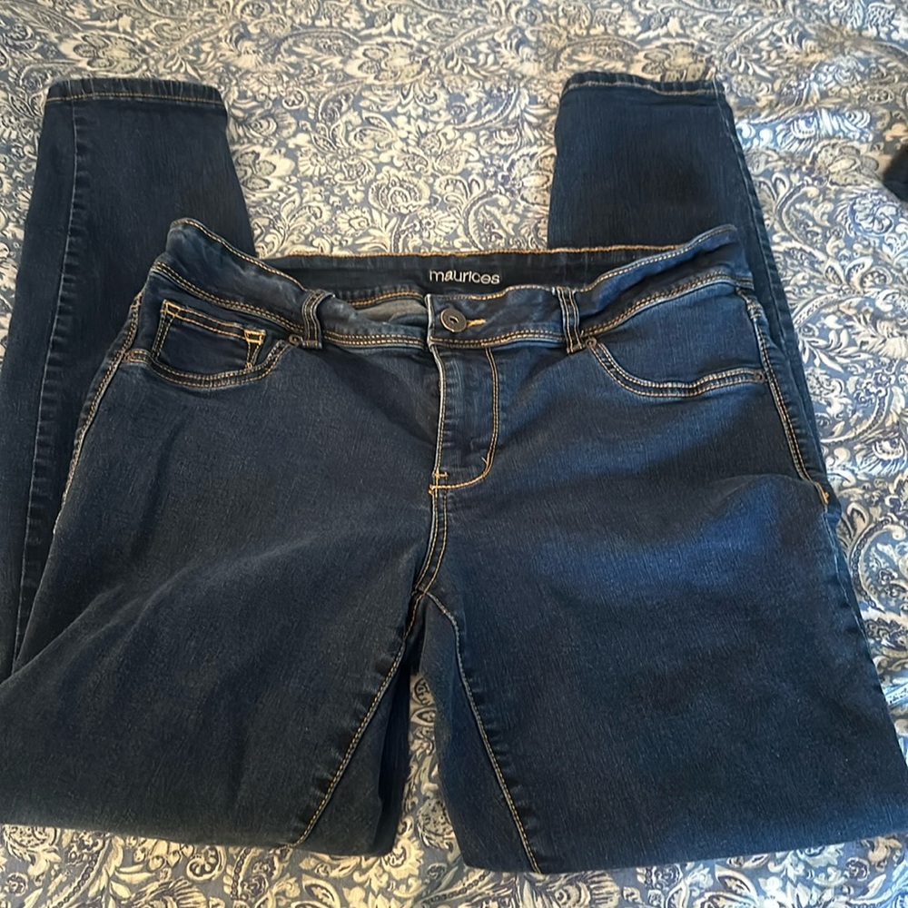 Maurice’s Dark Denim skinny Jeans